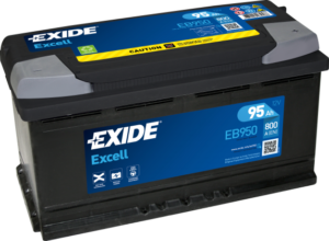 Akumulator Exide Excell 95Ah 800A EB950 EN PRAWY PLUS