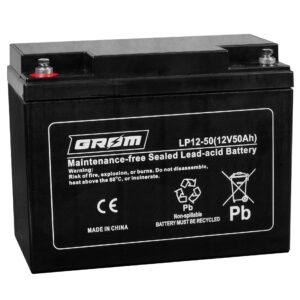 Akumulator żelowy GROM 12V 50Ah LP12-50