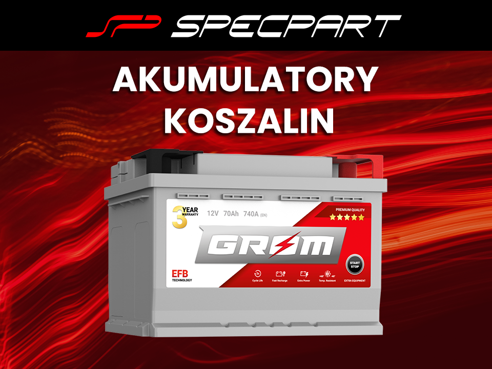 Akumulatory Koszalin ul. Młyńska 48 Specpart