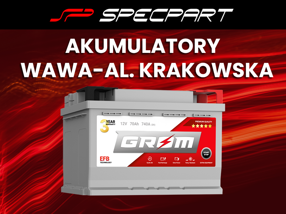 Aleja Krakowska Punkt Sprzedaży Akumulatorów Specpart