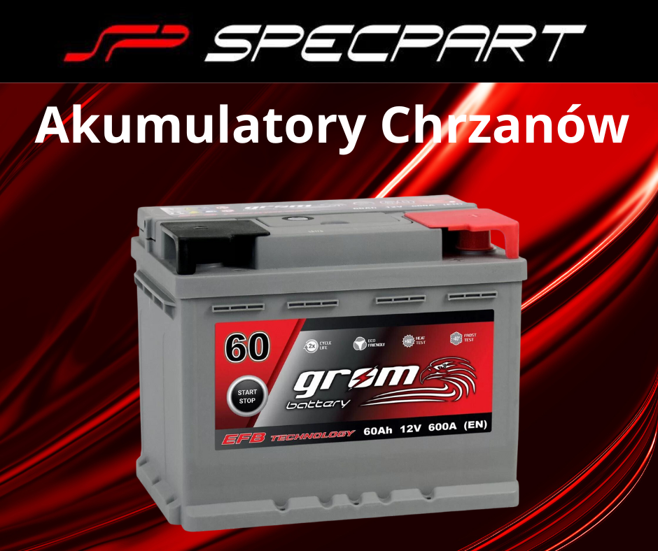 Punkt sprzedaży akumulatorów Specpart Chrzanów