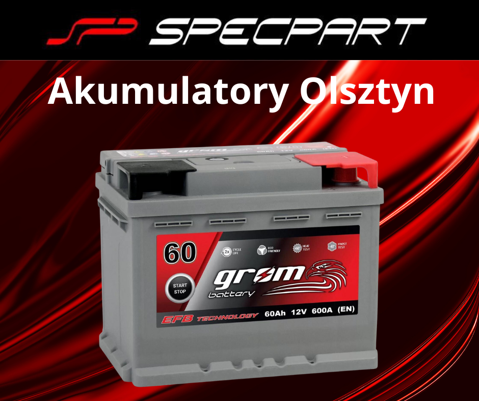 Akumulatory Specpart Olsztyn ul. Wojciecha Kętrzyńskiego 8 – lokalny sklep z akumulatorami.