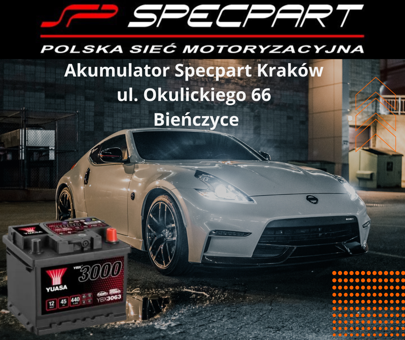 Akumulator Specpart Kraków Bieńczyce