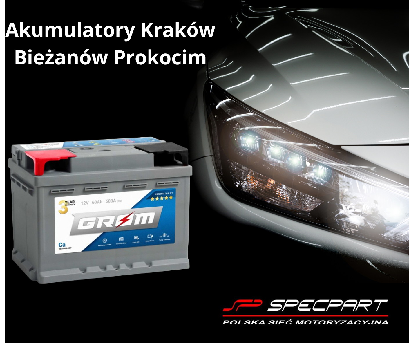 Akumulatory Specpart Kraków Bieżanów Prokocim