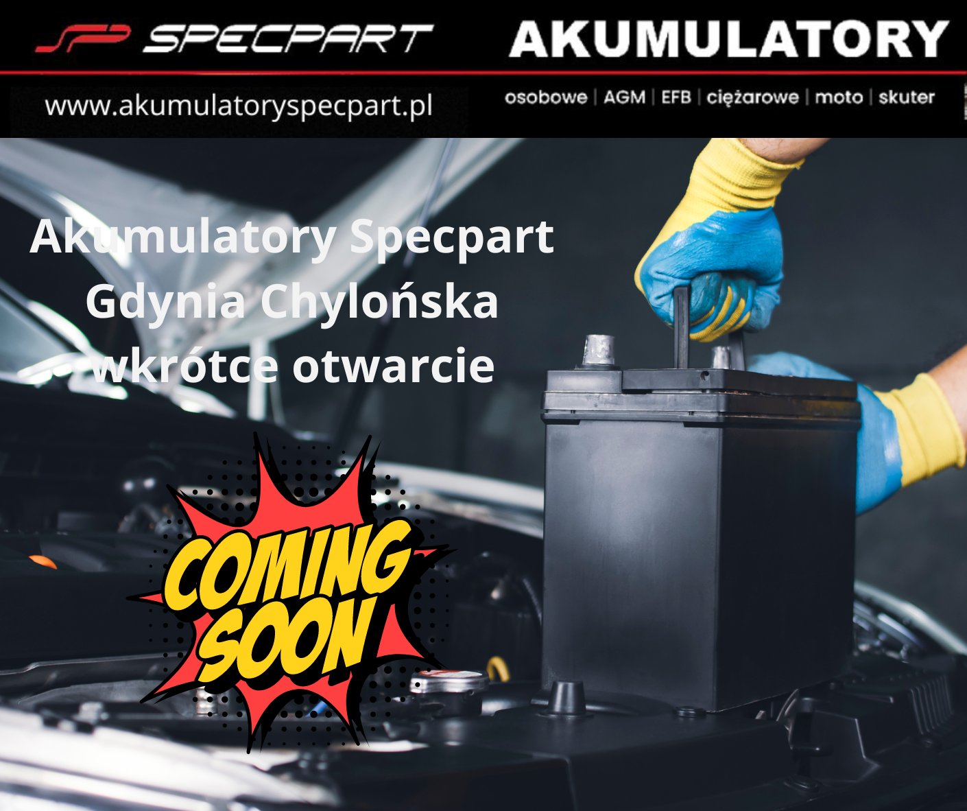 Akumulatory Specpart Gdynia Chylońska