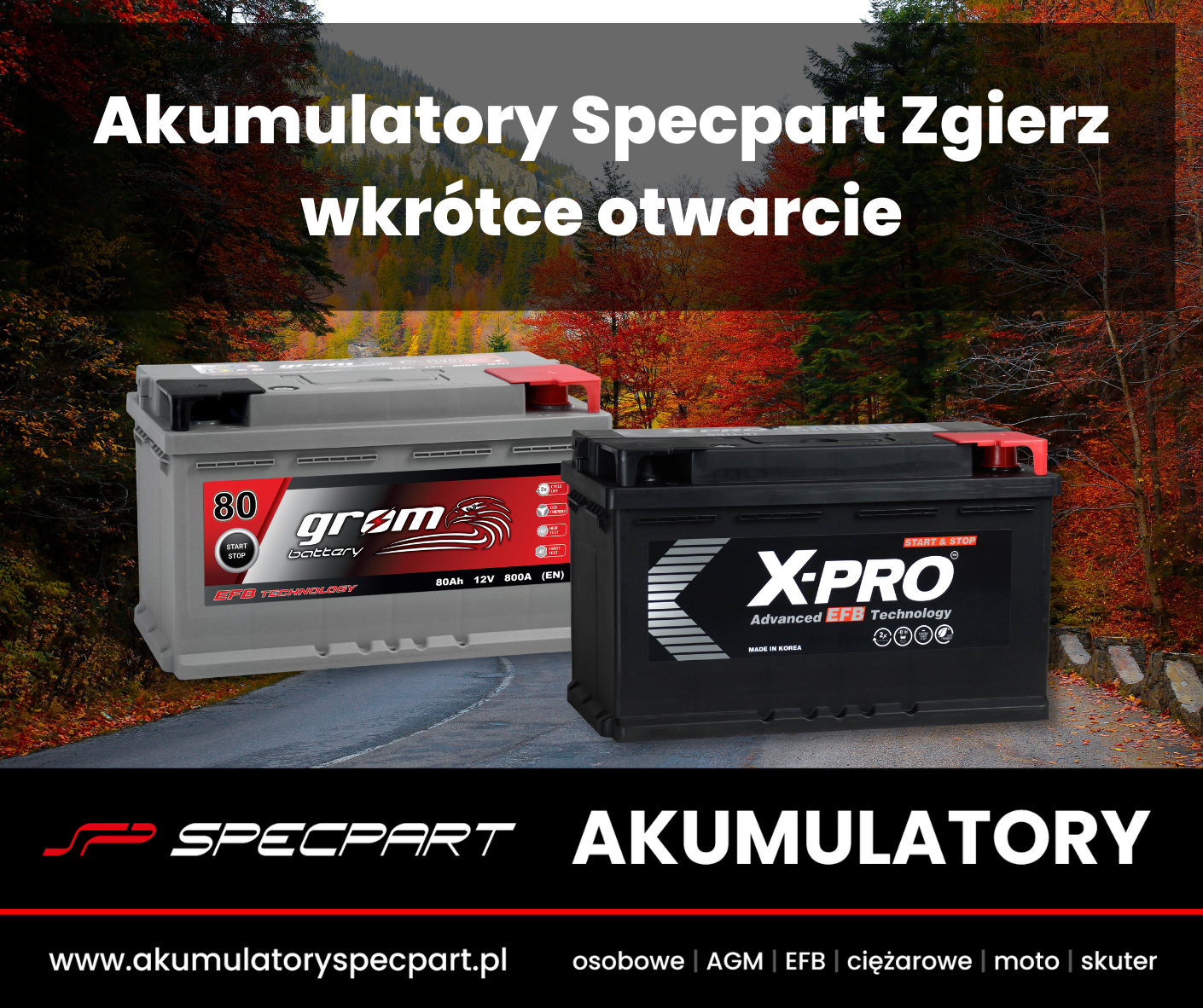 Akumulatory Specpart Zgierz