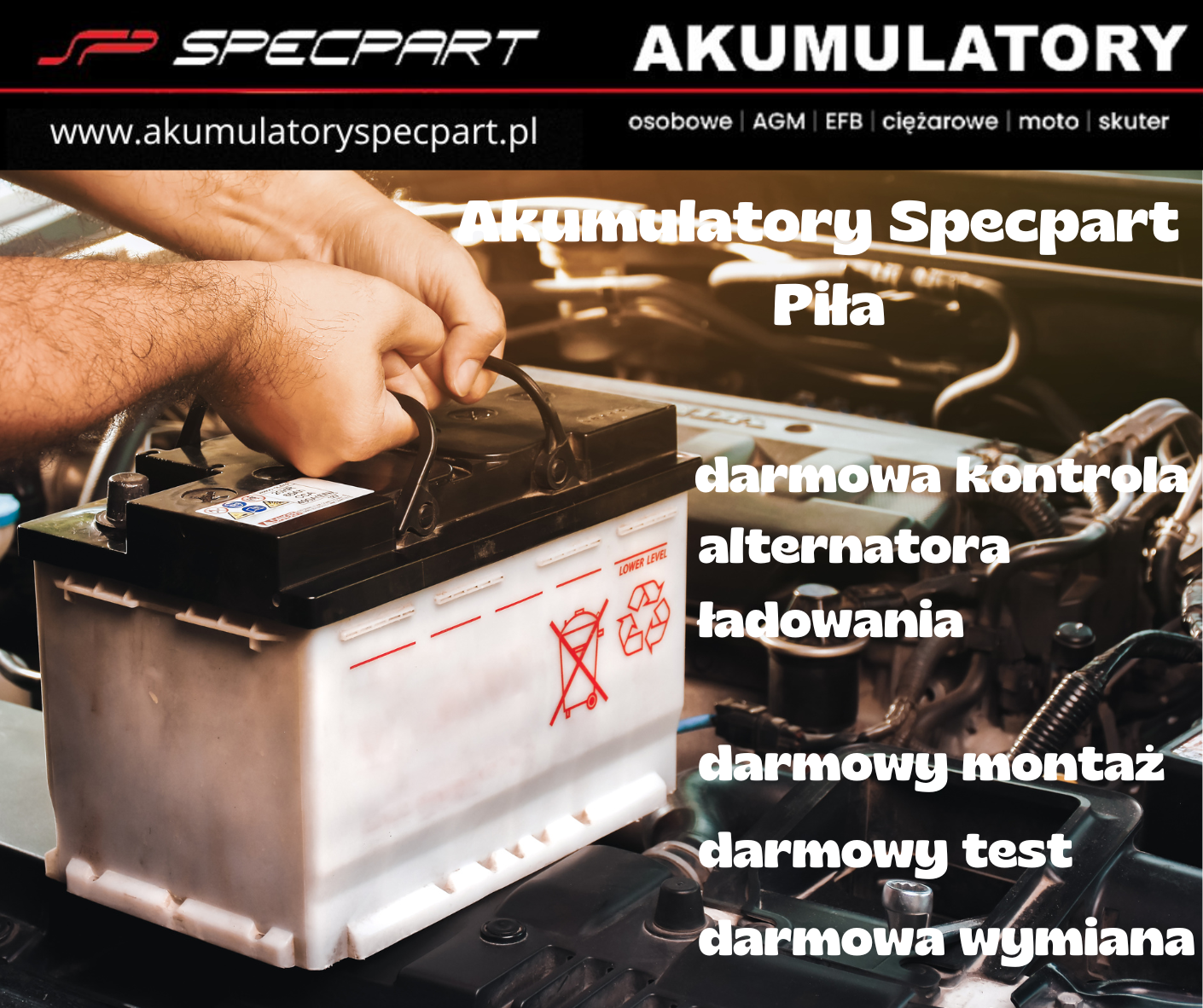 Akumulatory Piła Specpart