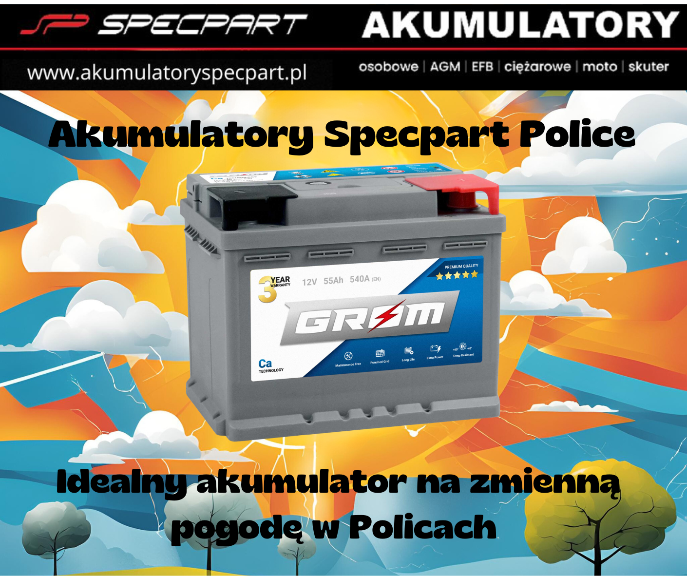 Jak wybrać idealny akumulator na zmienną pogodę w Policach