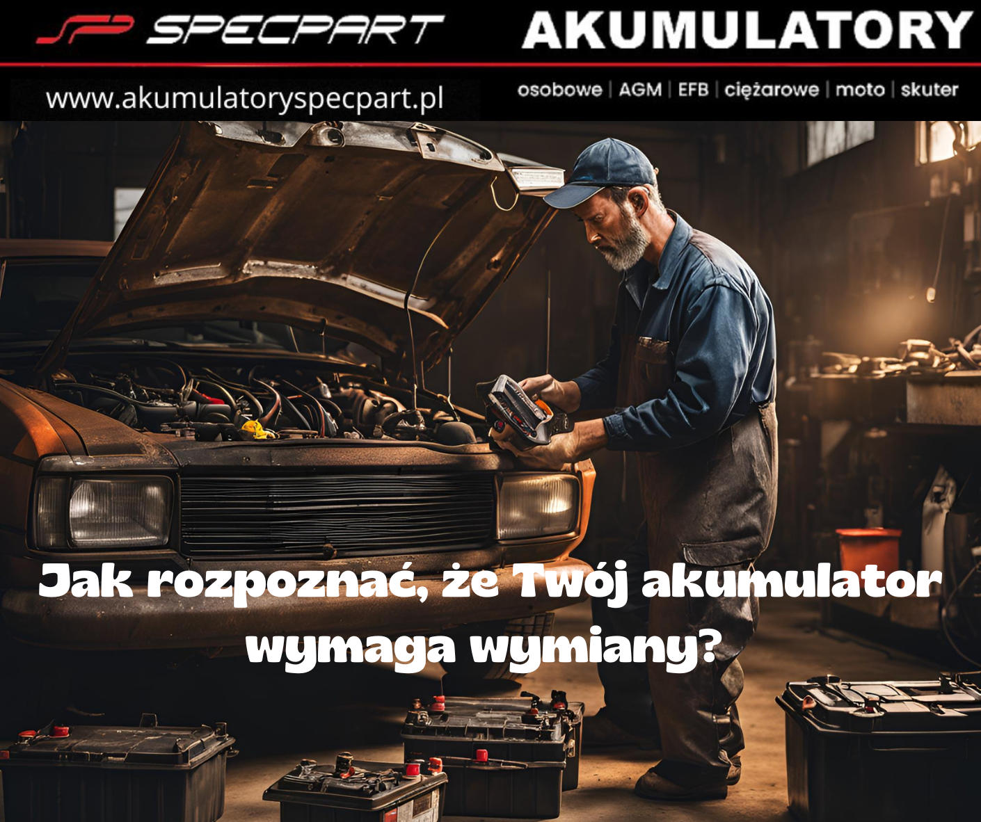 Jak rozpoznać, że Twój akumulator wymaga wymiany?