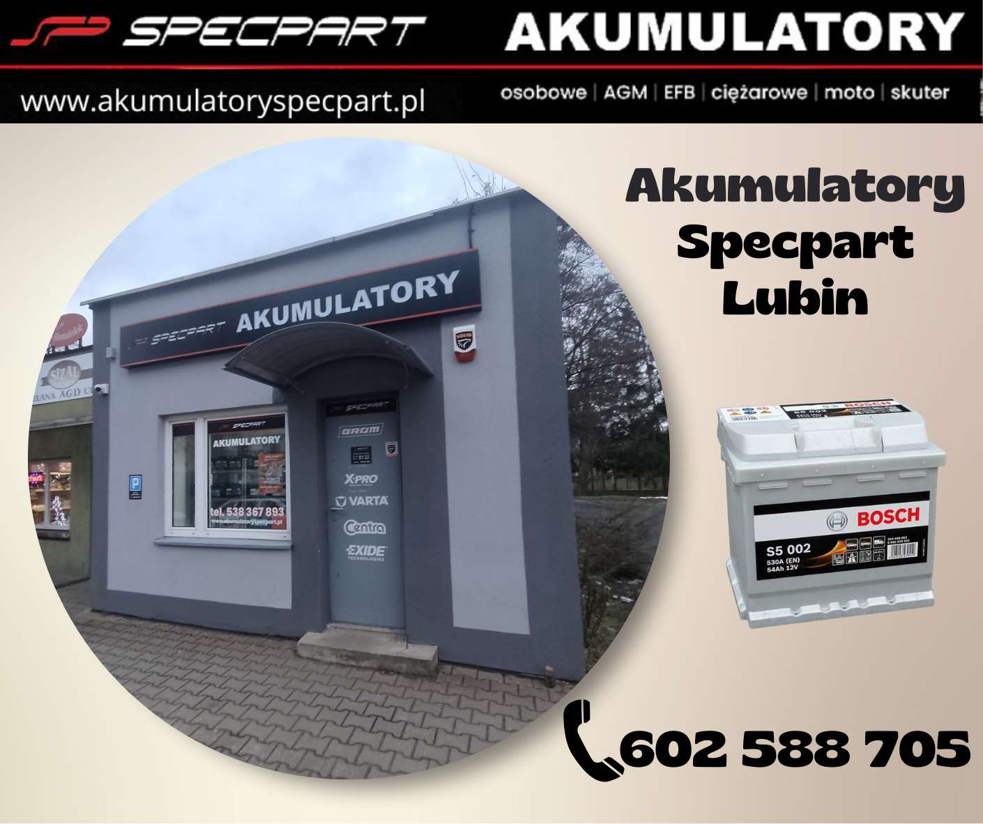 Akumulatory Lubin Specpart ul Polna