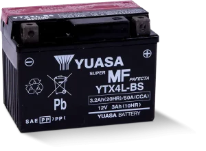 Akumulator motocyklowy YUASA YTX4L-BS